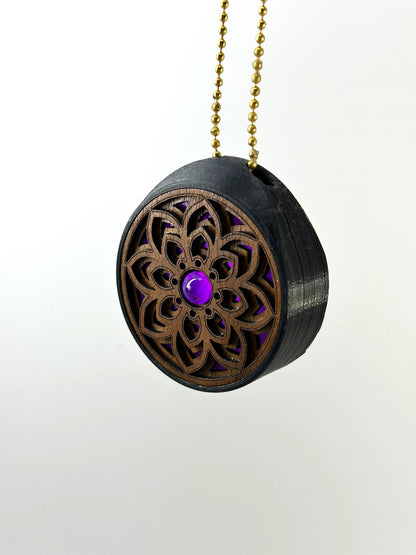 Soul Light Crystal Mandala Necklace