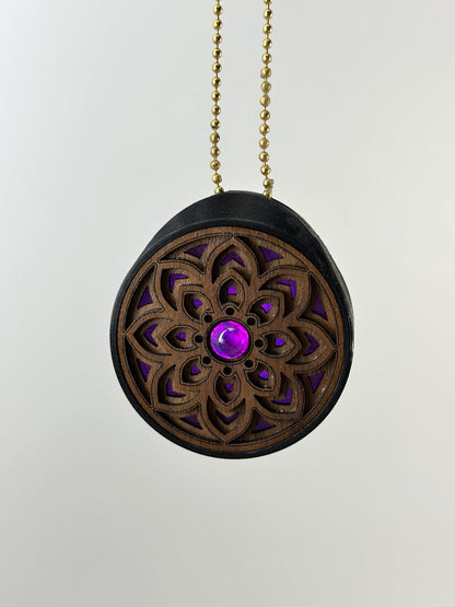 Soul Light Crystal Mandala Necklace